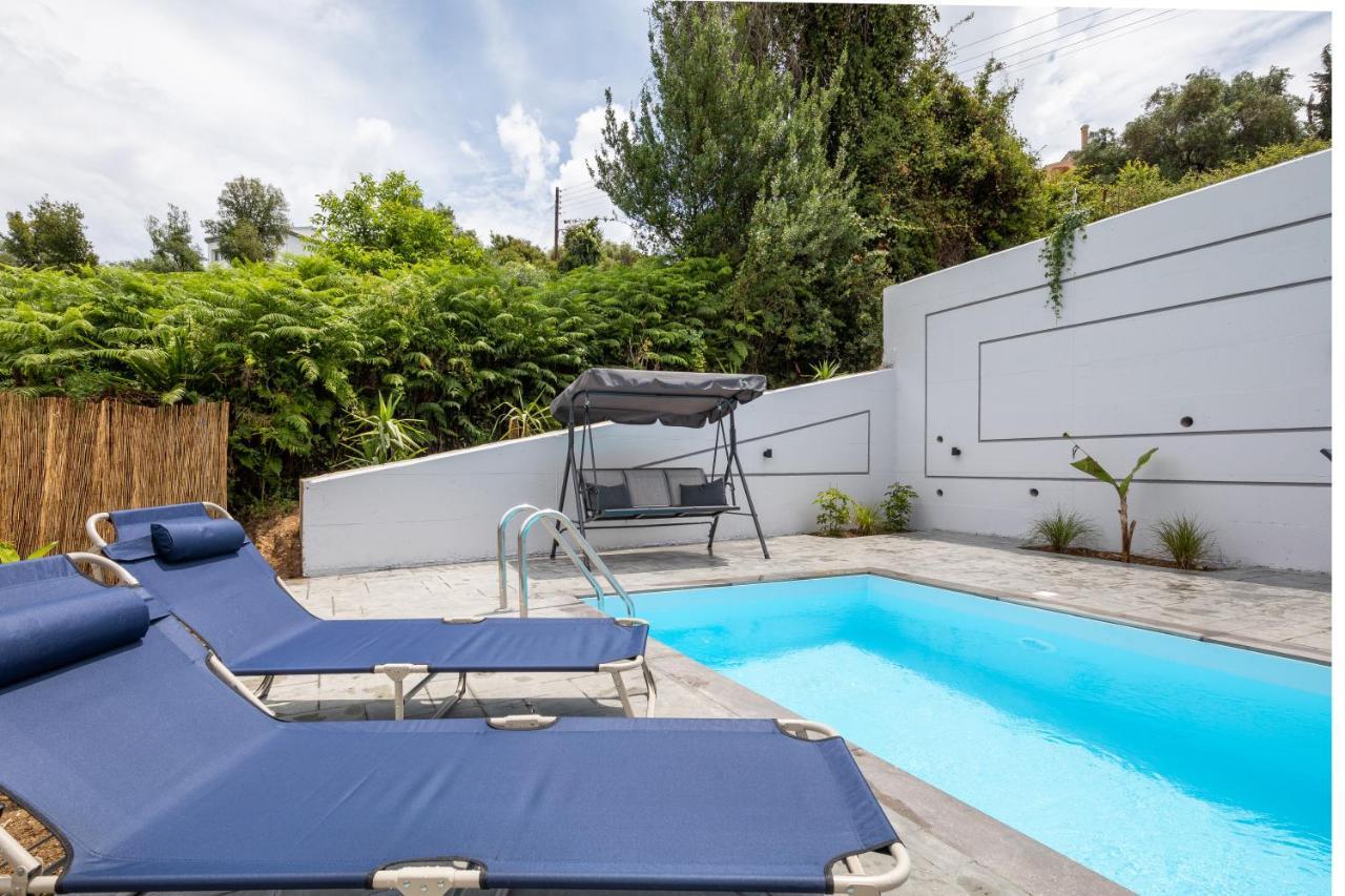 Summer Stories Pool Villa Potamos  Ngoại thất bức ảnh